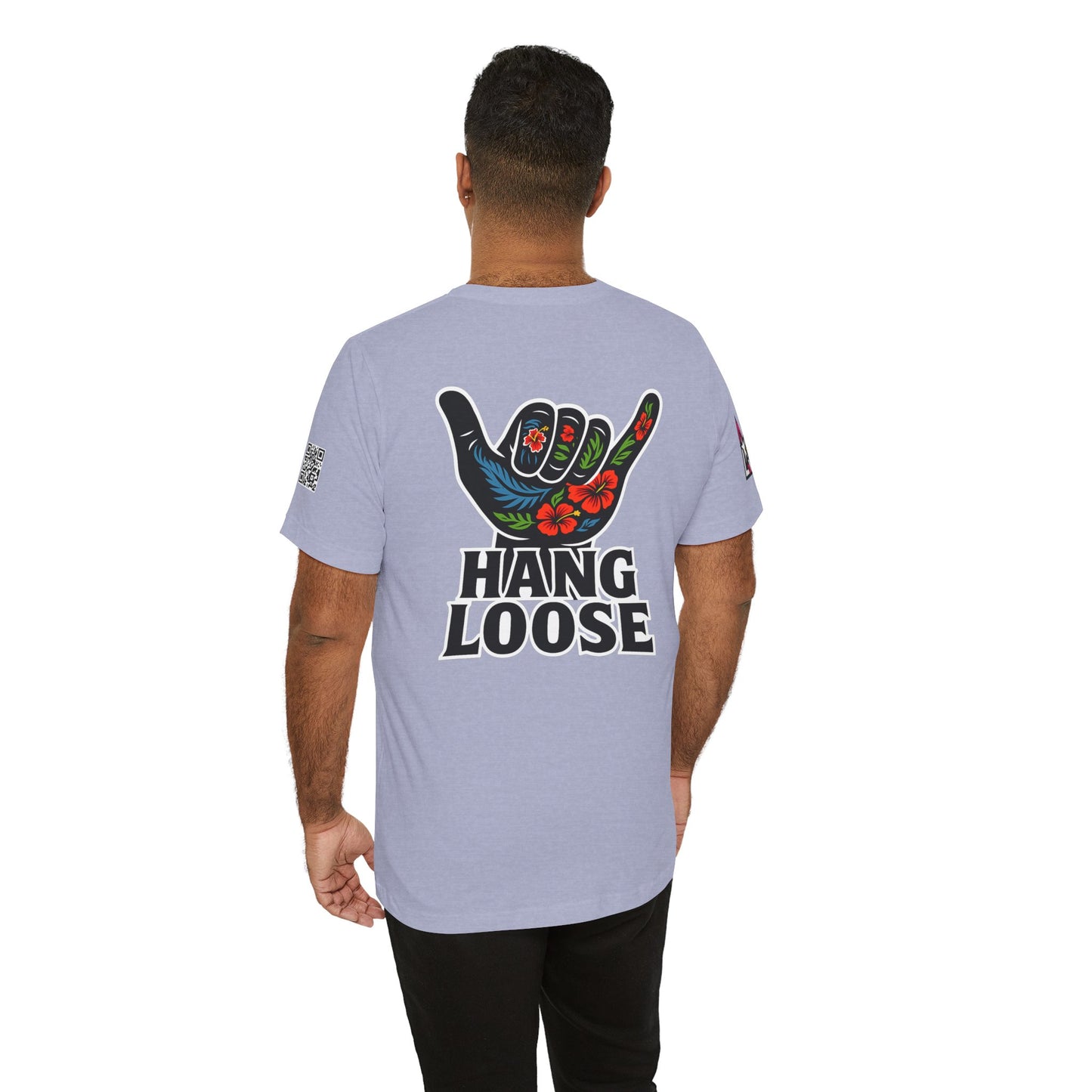 Hang Loose Graphic T-Shirt | Shaka Hand Tee | Tropical Surf Streetwear