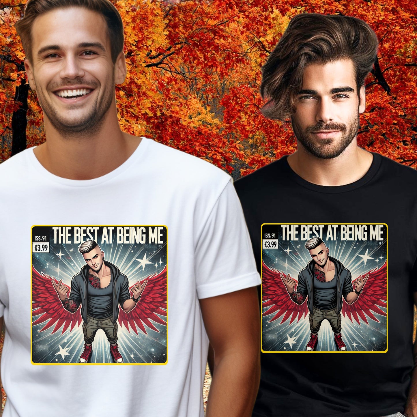 The Best At Being Me Graphic Print Shirt product