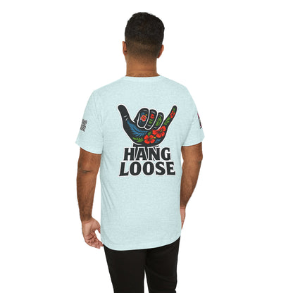 Hang Loose Graphic T-Shirt | Shaka Hand Tee | Tropical Surf Streetwear