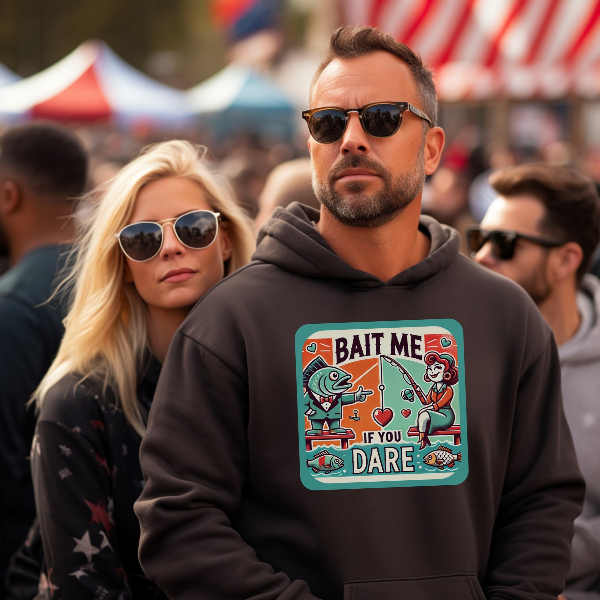 Bait Me If You Dare Graphic Hoodie product