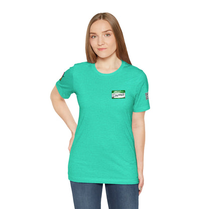 Custom Name Tag – Personalized Streetwear Graphic Tee