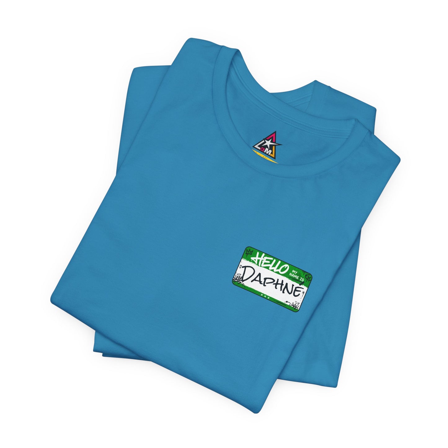 Custom Name Tag – Personalized Streetwear Graphic Tee