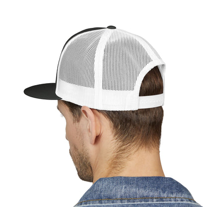 5 PANEL TRUCKER CAP – STAY SHARP. MOVE LOUD.