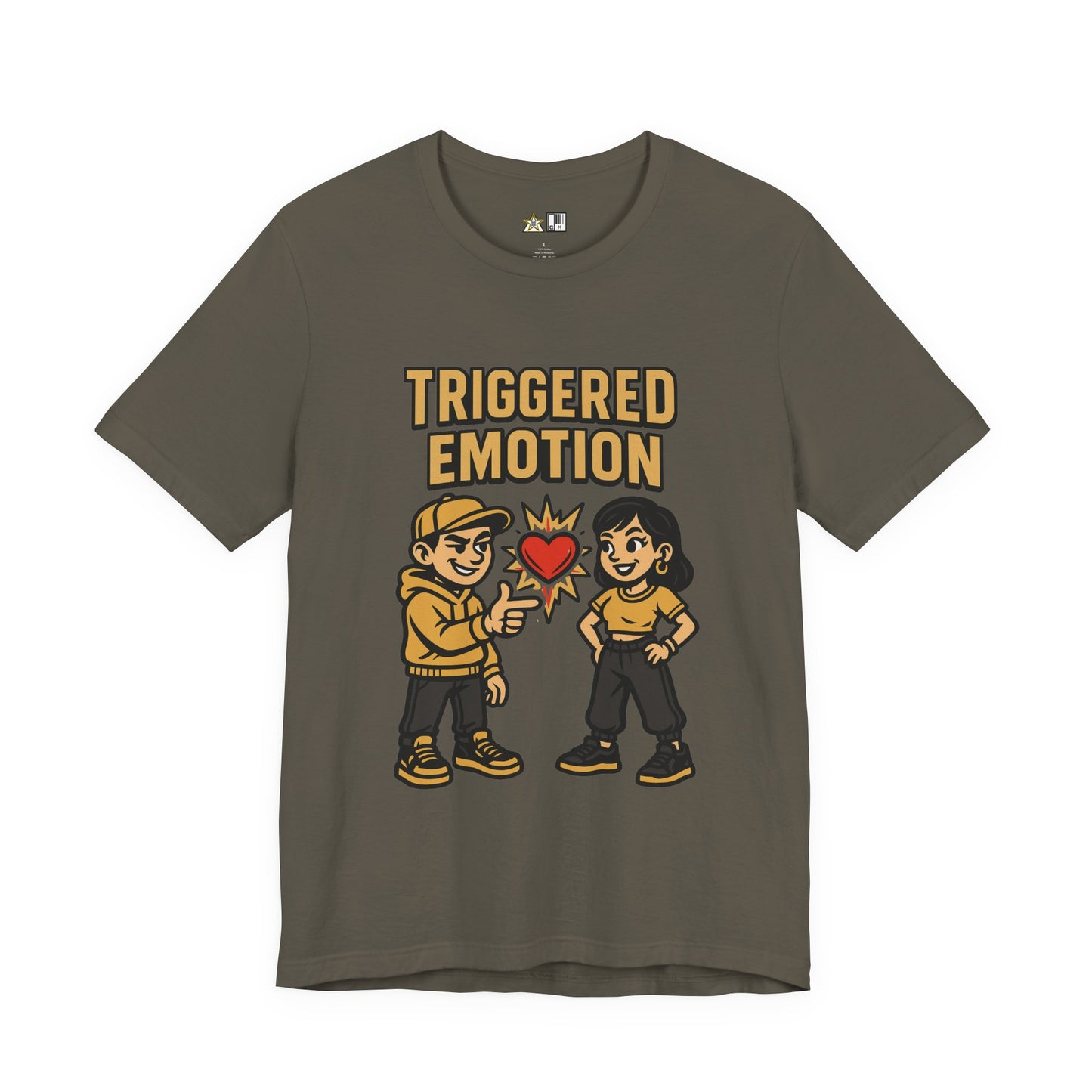Triggered Emotion – Unisex Streetwear Graphic Tee