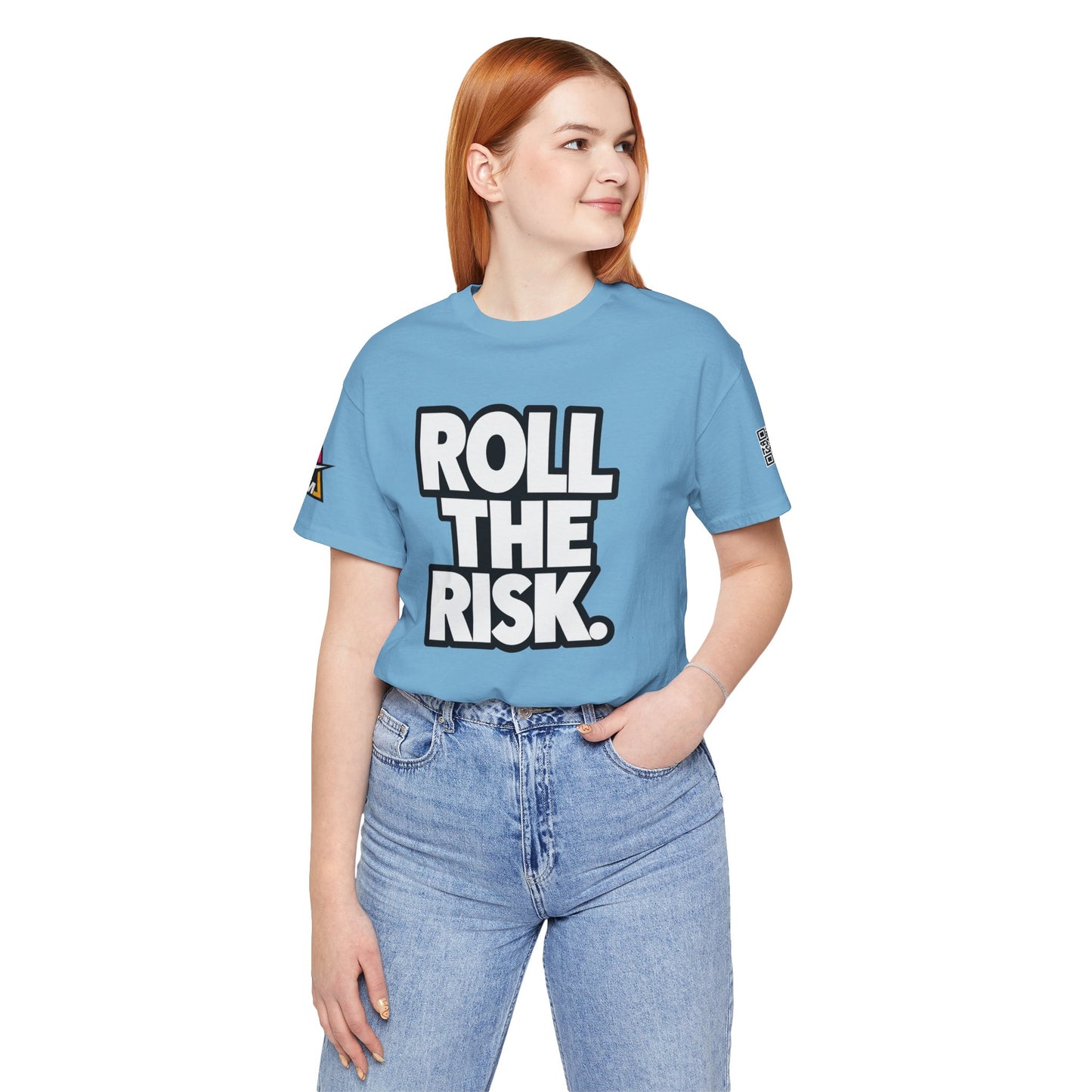 Roll the Risk – Bold Risk Taker Graphic Tee
