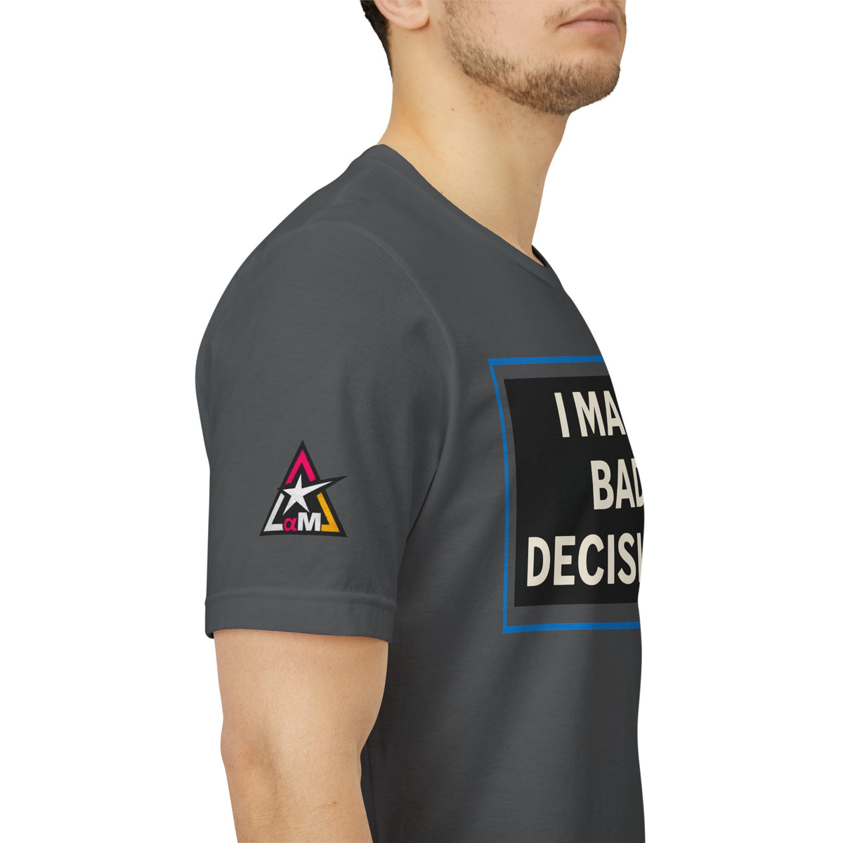 I MAKE BAD DECISIONS | Funny Las Vegas Graphic Tee | Party & Casino Streetwear