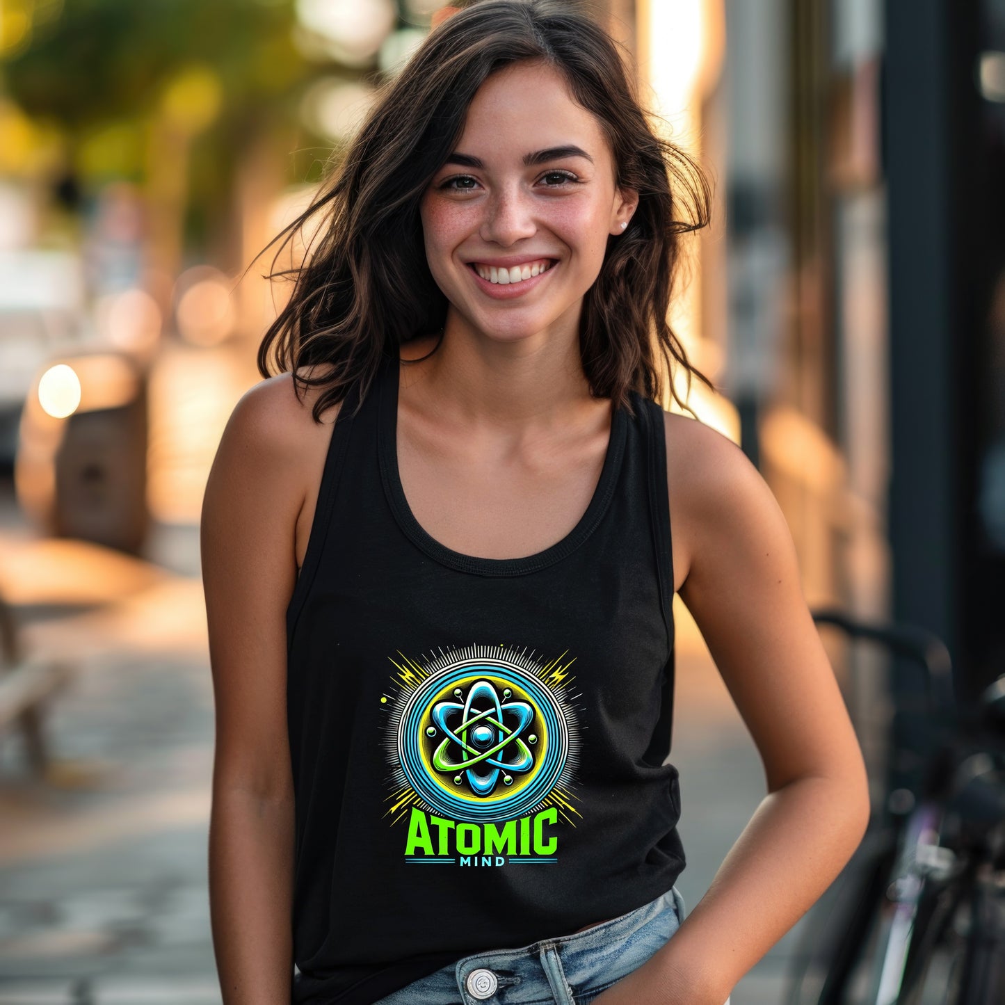 Atomic Mind Design Casual Wear Tank Top product