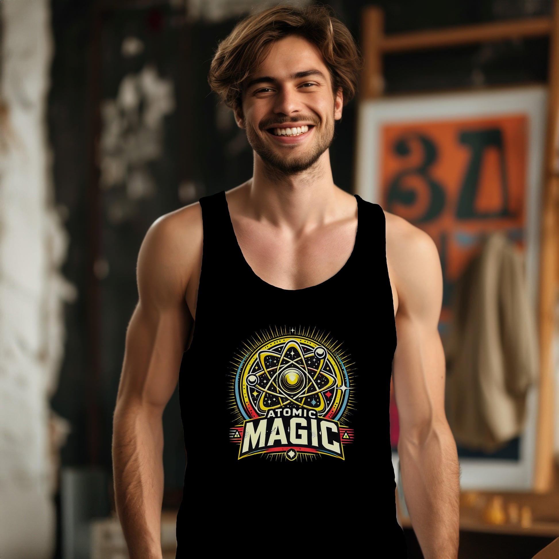 Atomic Magic Tank Top with Vibrant Design product