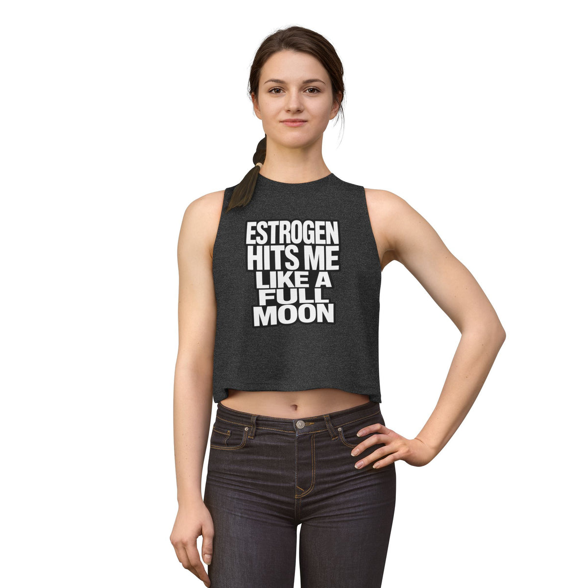 Custom Alpha Crop Top Choose Your Design Build Your Vibe for womens