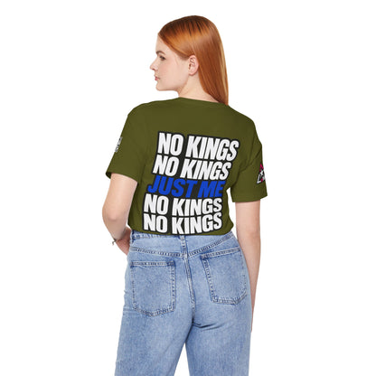 No Kings Just Me – Bold Anti Authority Graphic Tee