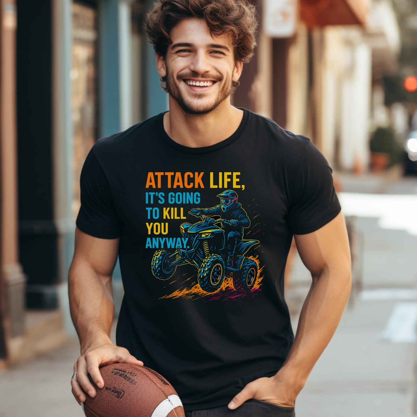 Attack Life It's Going to Kill You Anyway T-Shirt