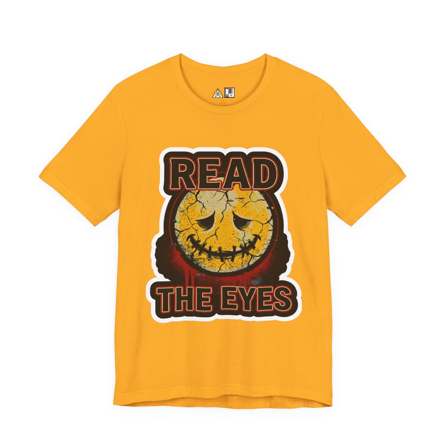 Read The Eyes unisex streetwear graphic tee
