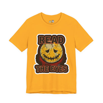 Read The Eyes unisex streetwear graphic tee