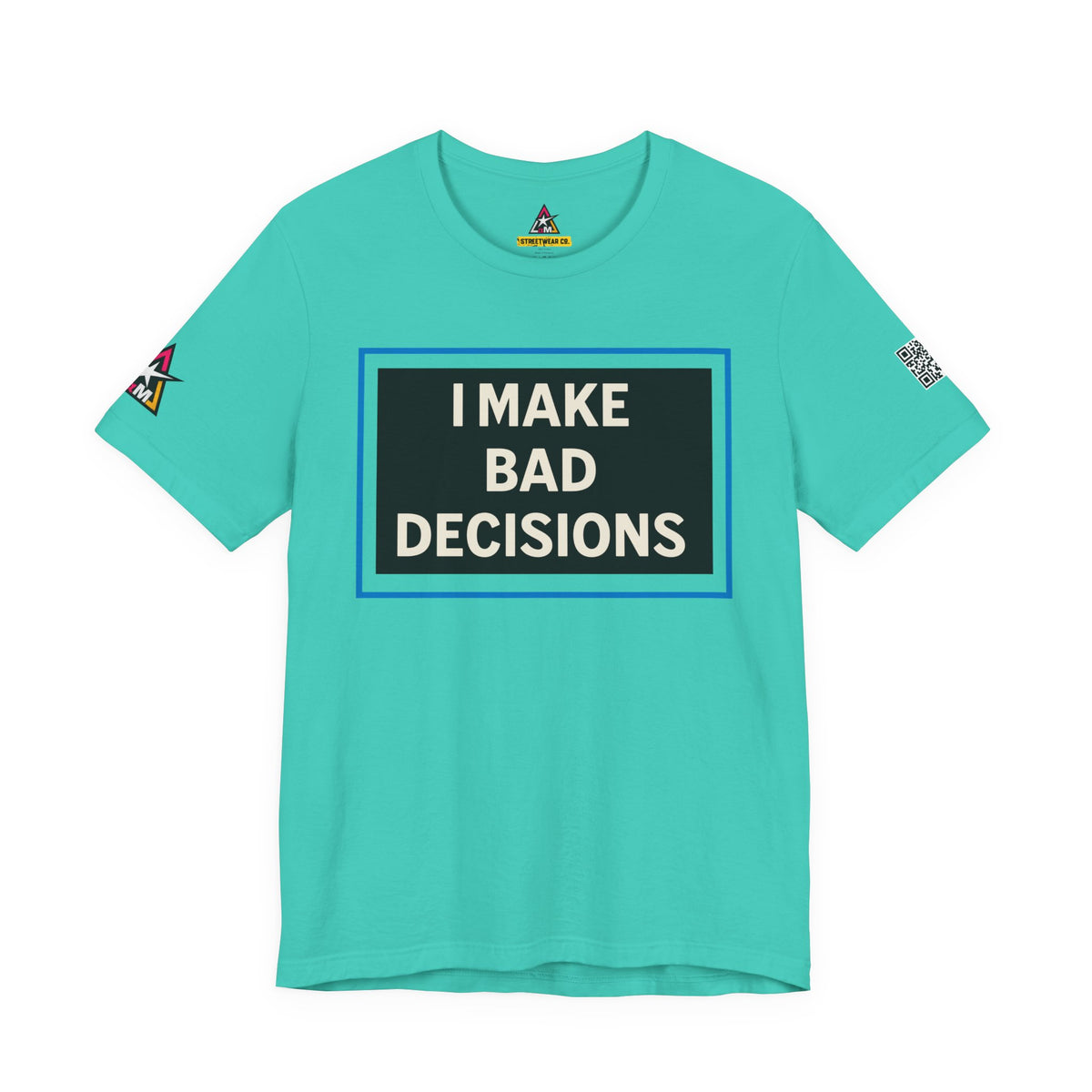 I MAKE BAD DECISIONS | Funny Las Vegas Graphic Tee | Party & Casino Streetwear