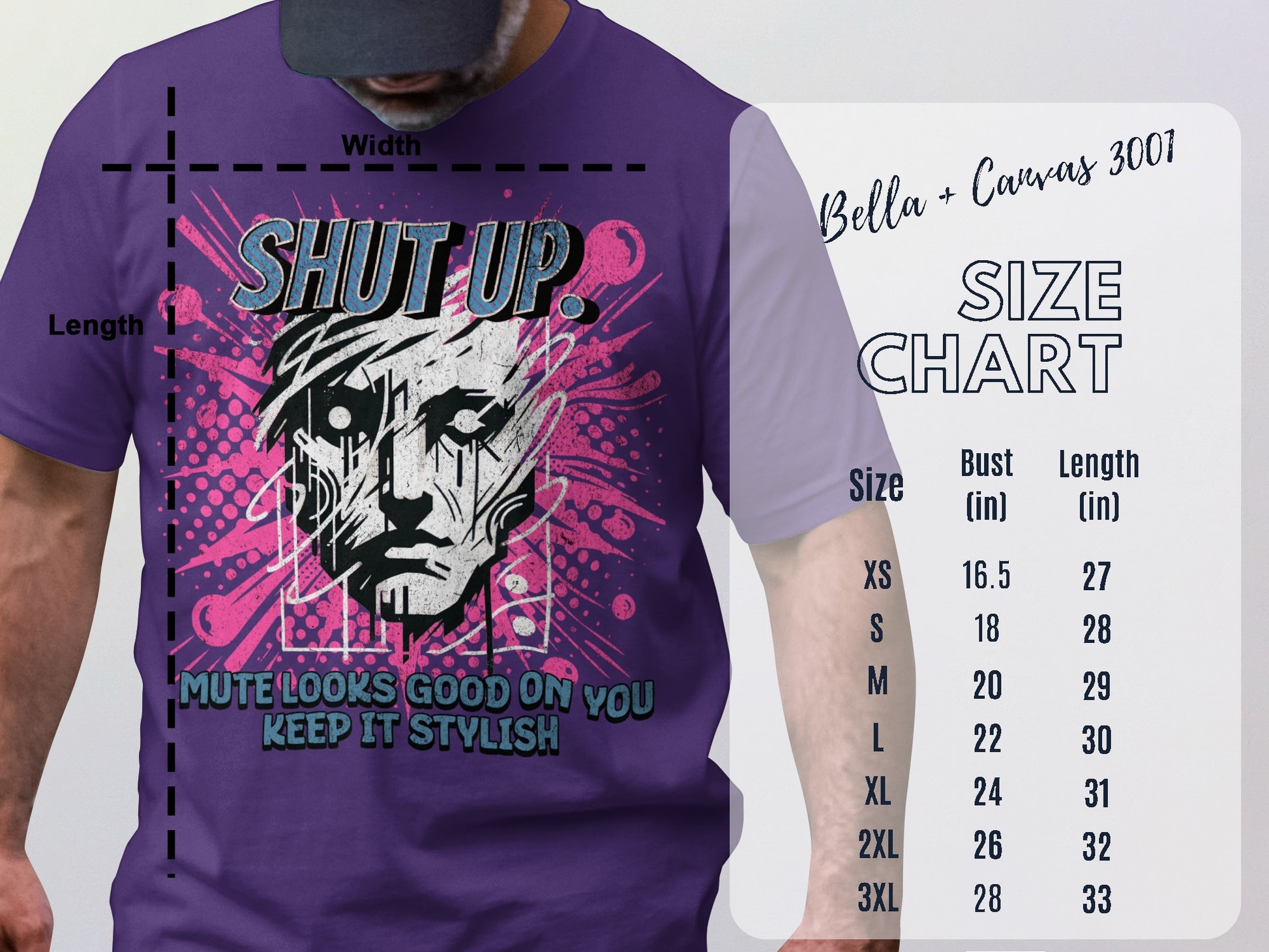 Mute Looks Good on You Keep it Stylish T-shirt product
