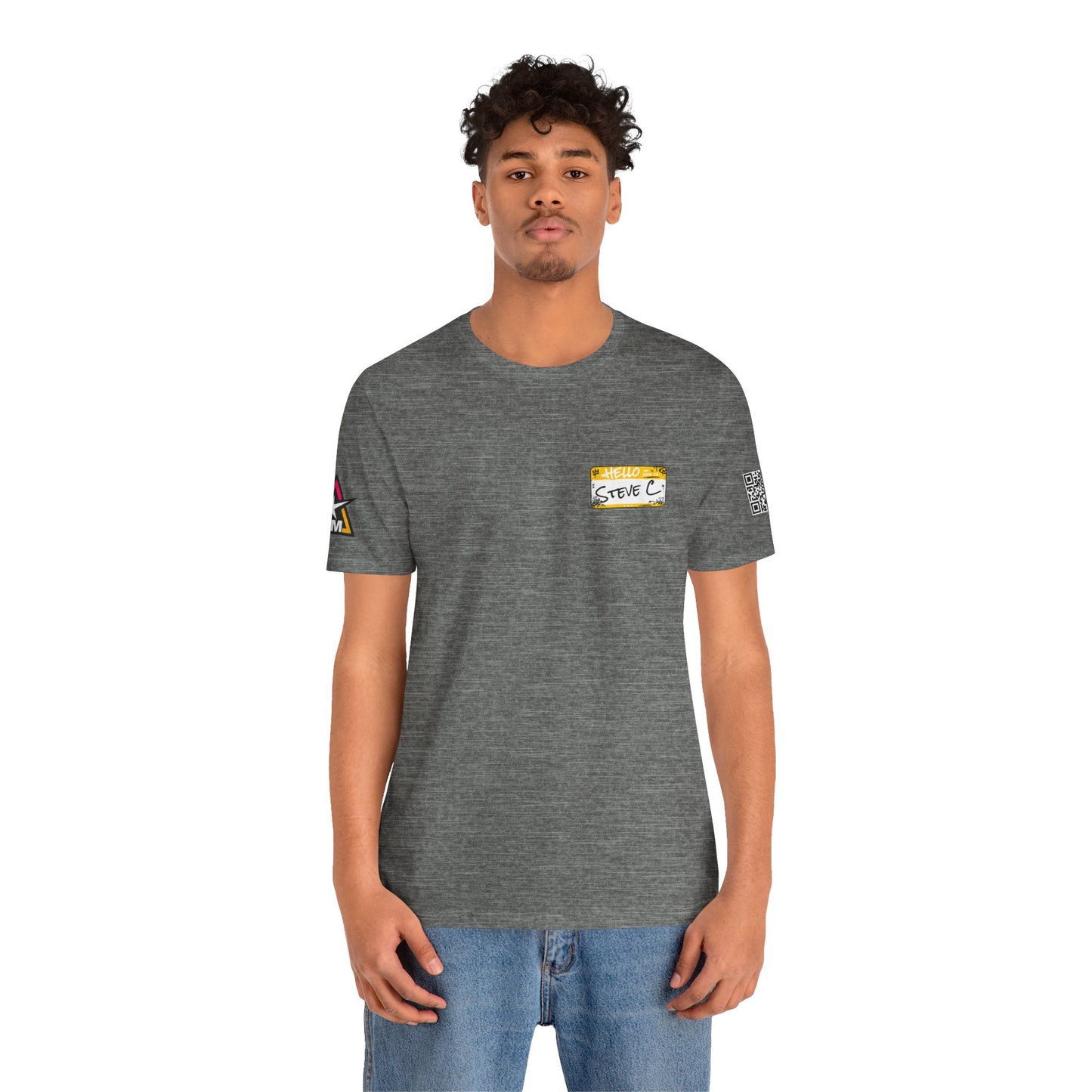 Custom Name Tag – Personalized Streetwear Graphic Tee