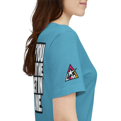 If You Want Me Get in Line – Cocky Flirty Graphic Tee