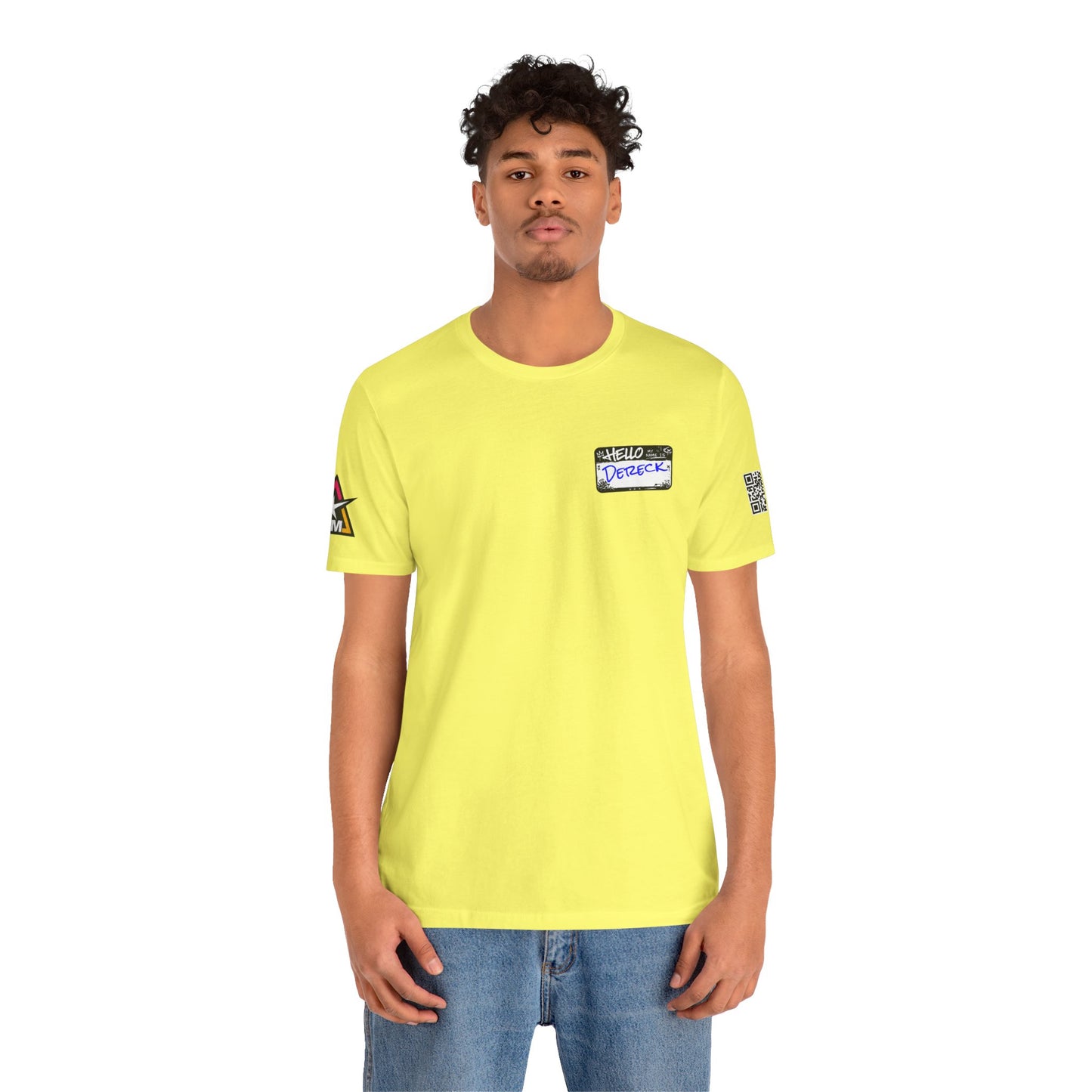 Custom Name Tag – Personalized Streetwear Graphic Tee