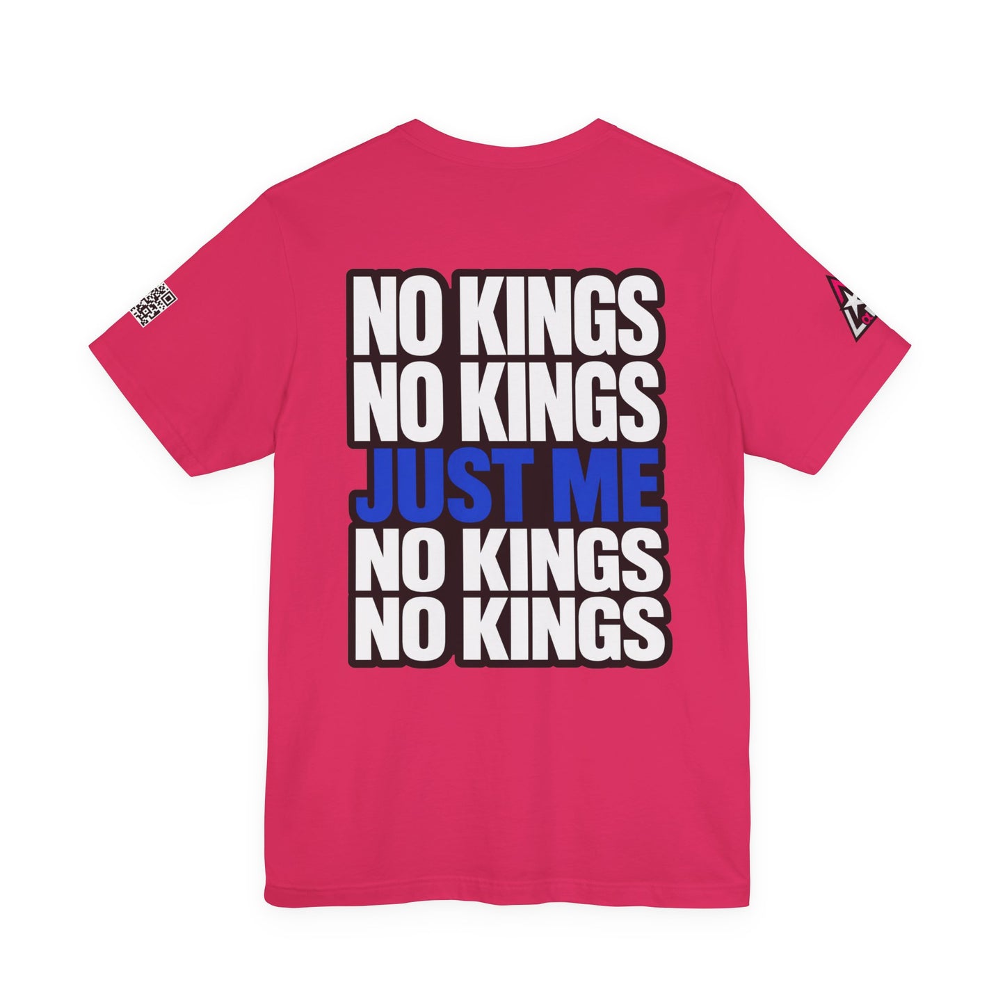 No Kings Just Me – Bold Anti Authority Graphic Tee