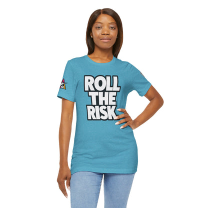 Roll the Risk – Bold Risk Taker Graphic Tee