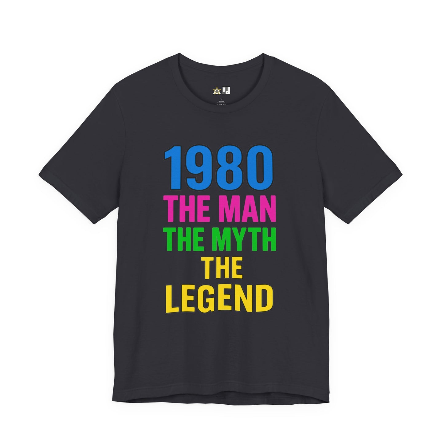 Born a Legend Since 1980 (editable)– Unisex Streetwear Graphic Tee