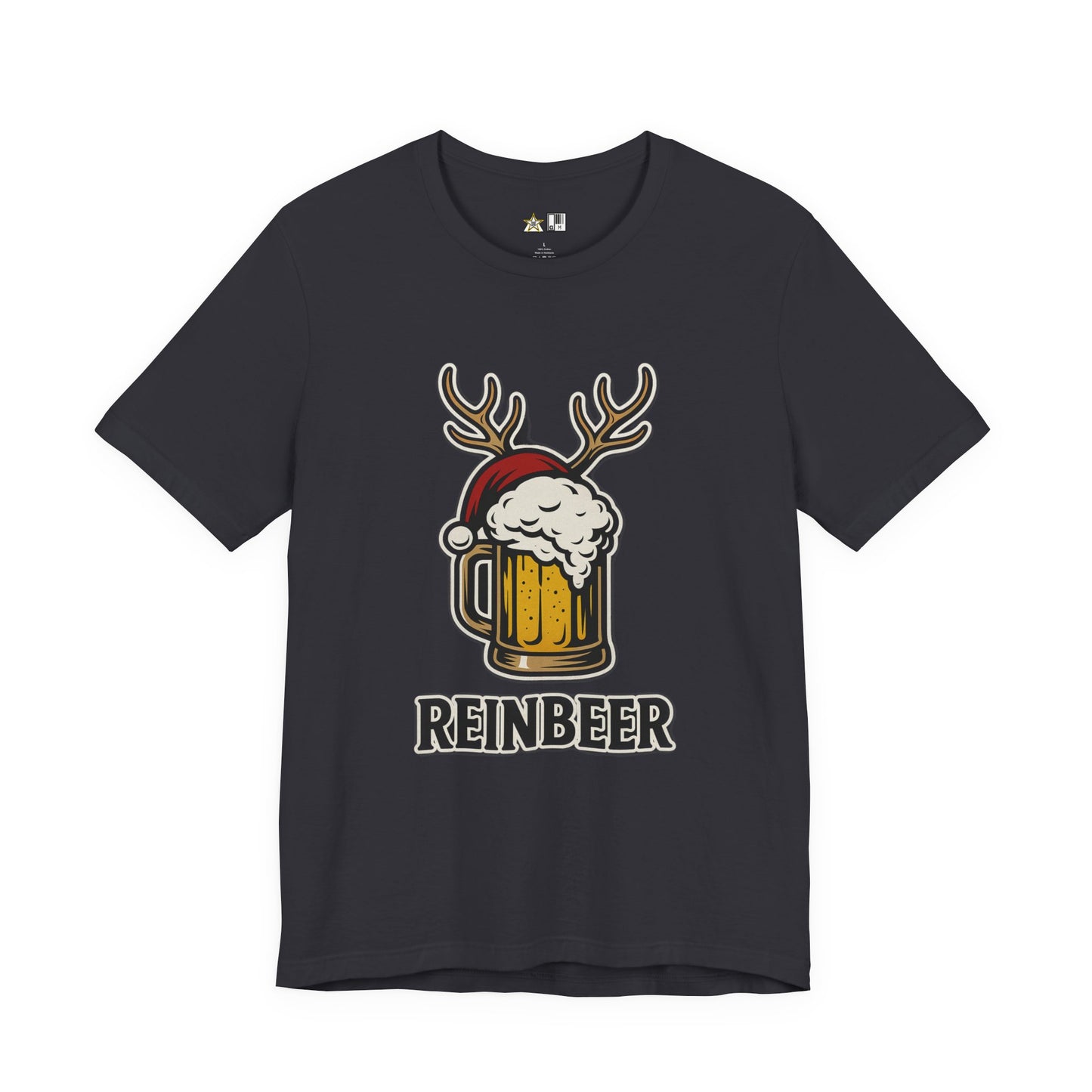 Reinbeer Holiday Authority – Unisex Bold Graphic Streetwear Tee