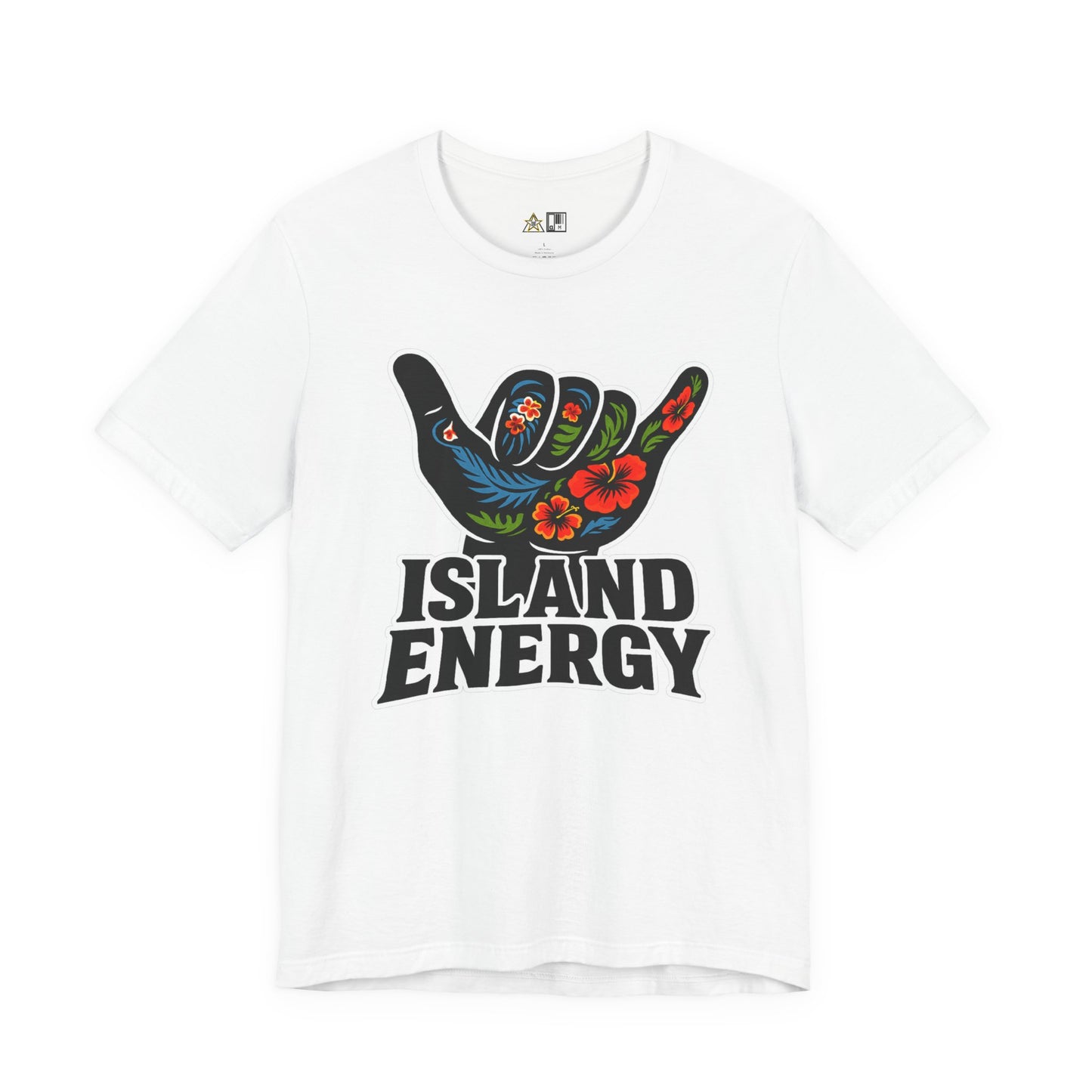 Island Energy Shaka Vibe – Unisex Streetwear Graphic Tee