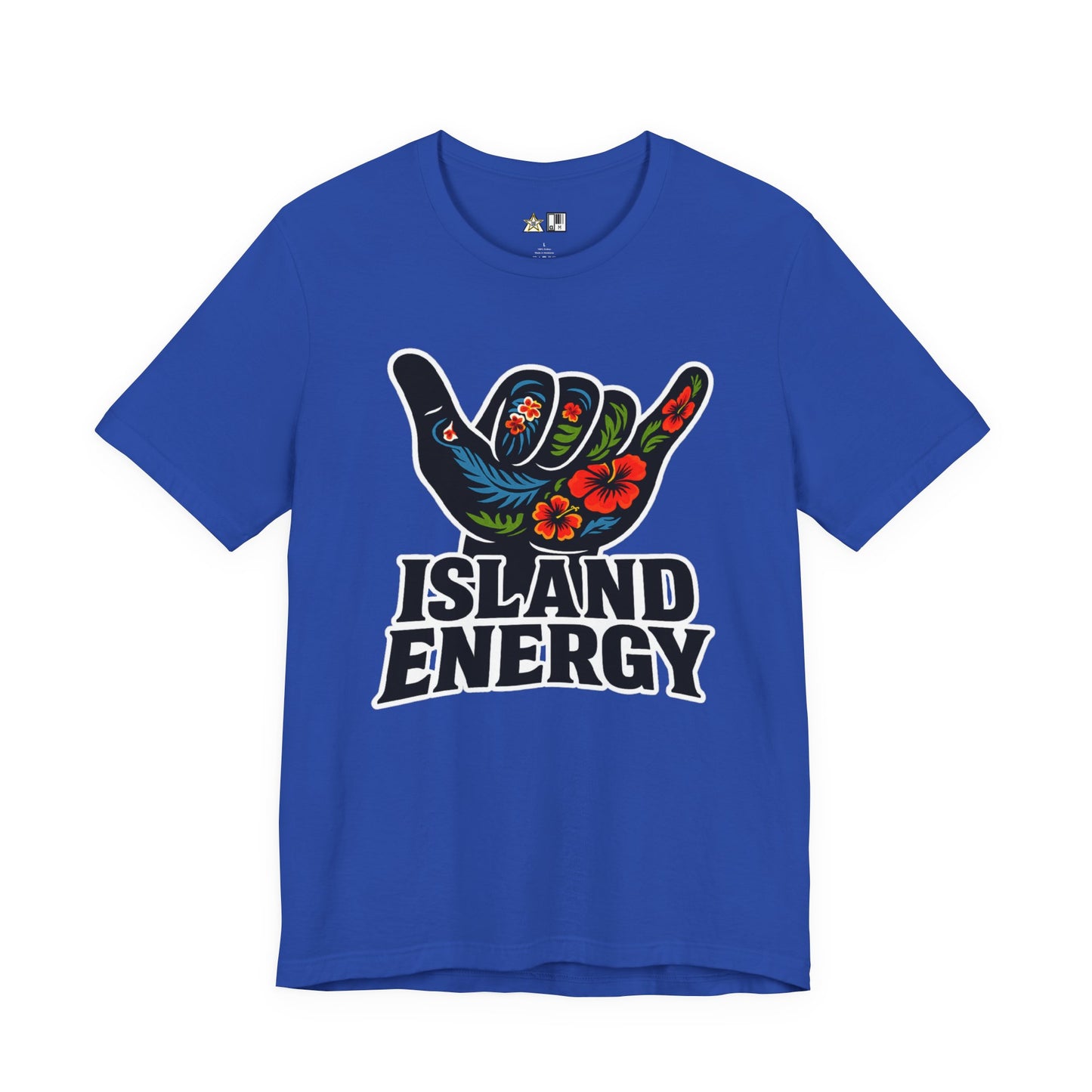 Island Energy Shaka Vibe – Unisex Streetwear Graphic Tee
