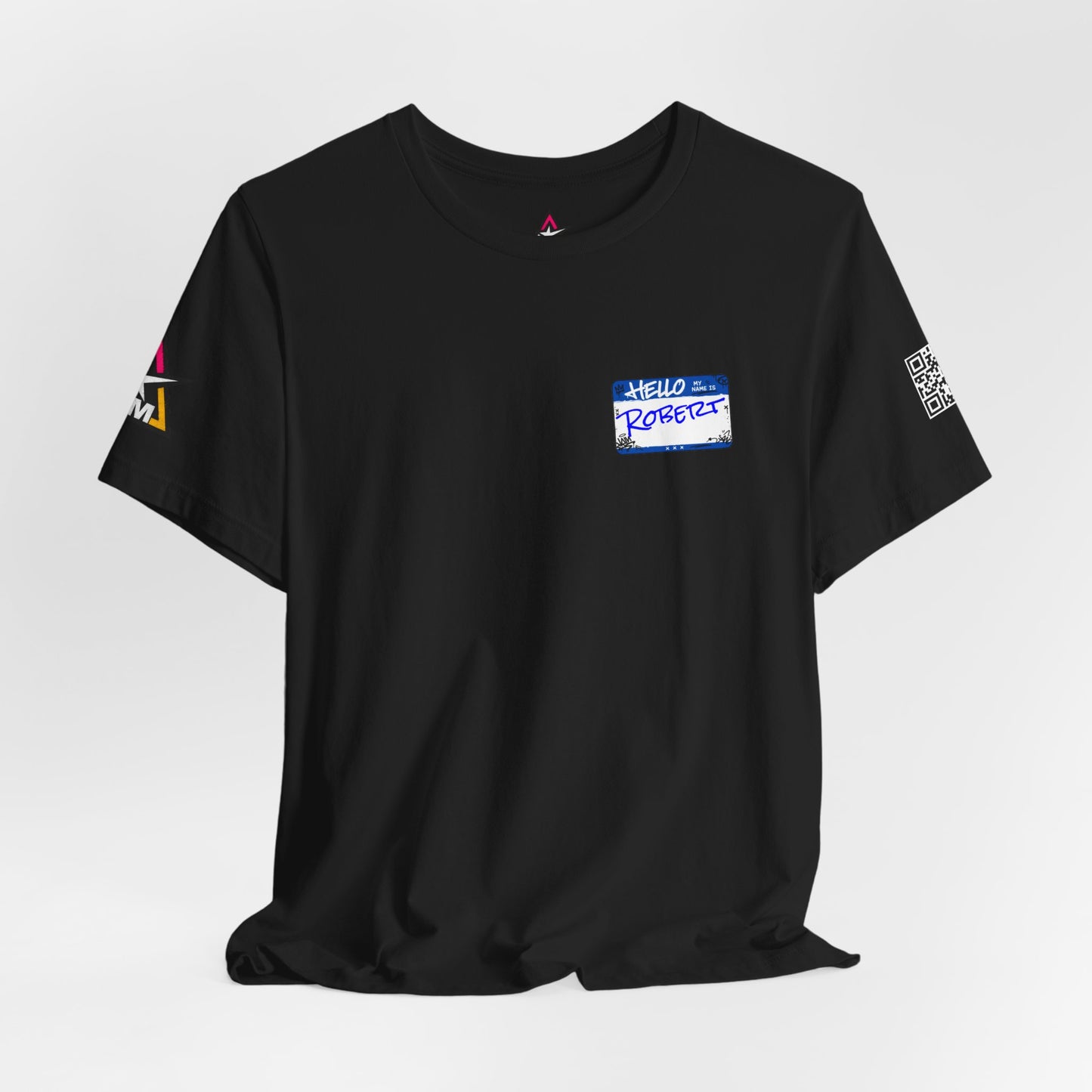 Custom Name Tag – Personalized Streetwear Graphic Tee
