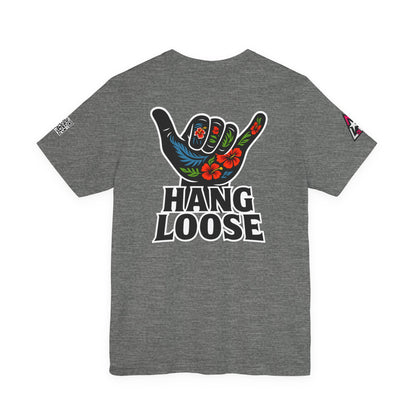 Hang Loose Graphic T-Shirt | Shaka Hand Tee | Tropical Surf Streetwear