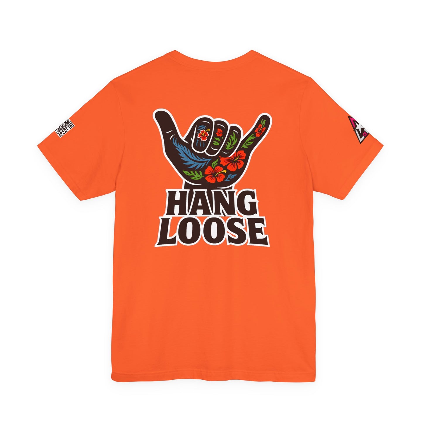 Hang Loose Graphic T-Shirt | Shaka Hand Tee | Tropical Surf Streetwear