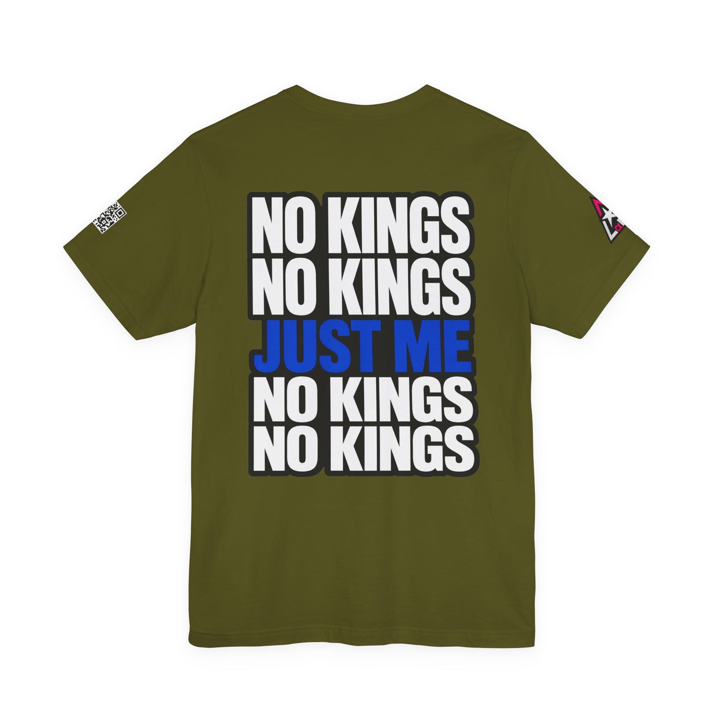 No Kings Just Me – Bold Anti Authority Graphic Tee