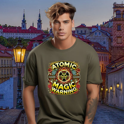 Atomic Magic Warning Hazard Graphic T-Shirt product