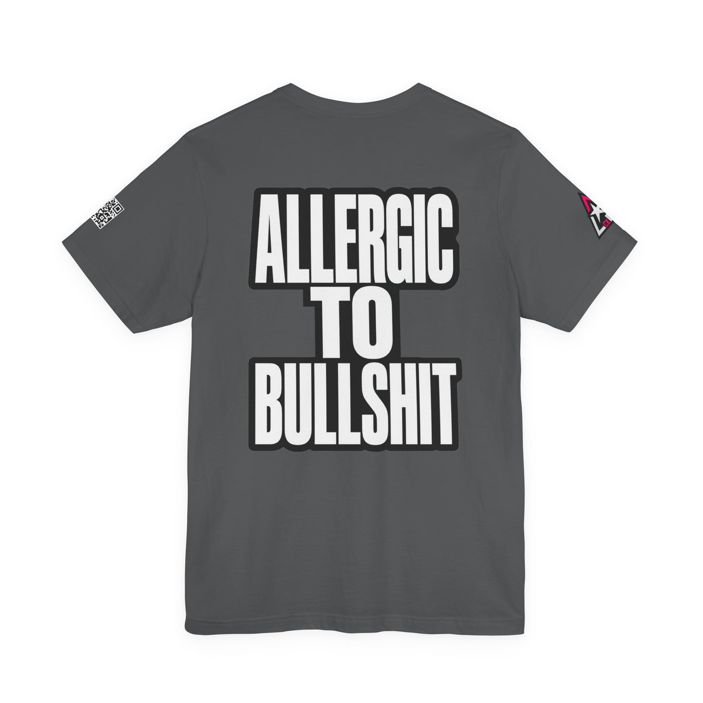 Allergic to Bullshit Graphic T-Shirt | Sarcastic Streetwear Tee  ALLERGIC TO BULLSHIT