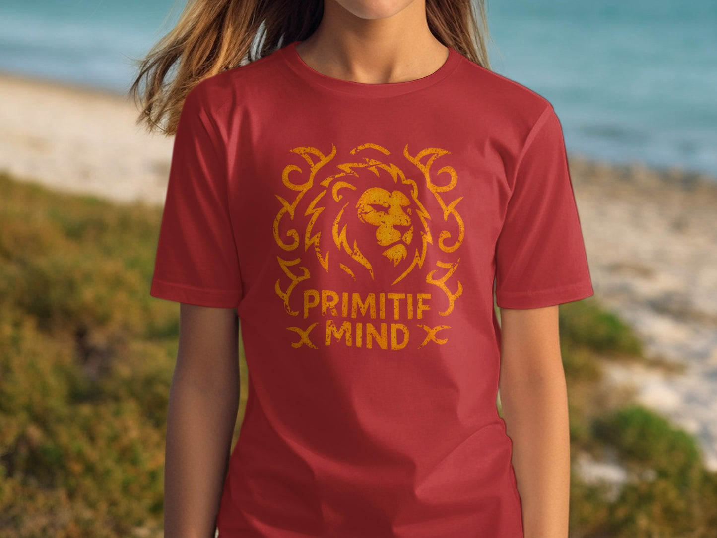 Primitif Mind Lion Graphic Tee Shirt product