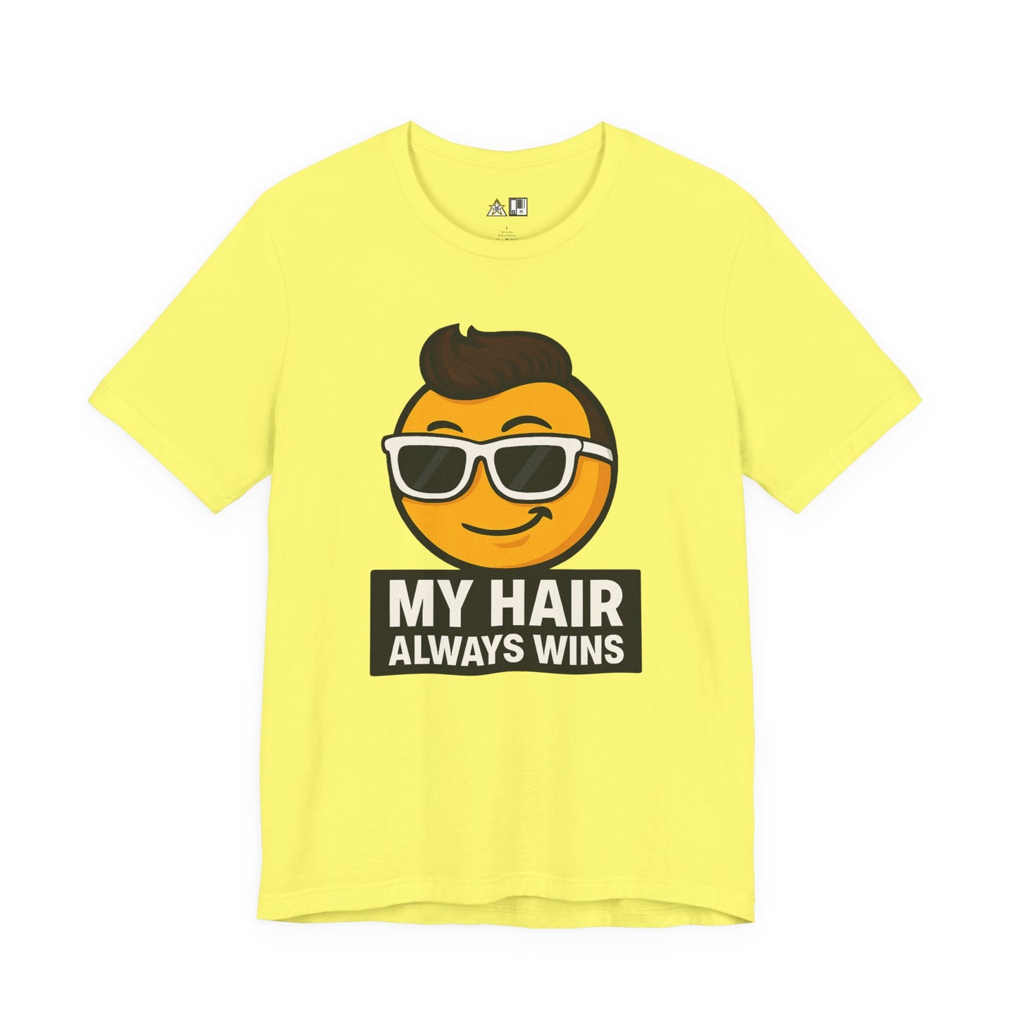 My Hair Always Wins Attitude Tee – Unisex Streetwear Graphic Tee