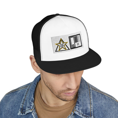 5 PANEL TRUCKER CAP – STAY SHARP. MOVE LOUD.