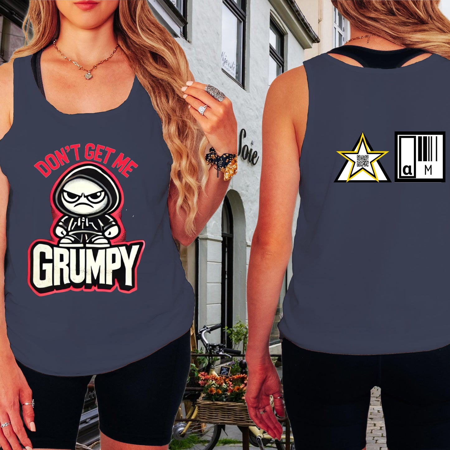 Don't Get Me Grumpy Graphic Tank Top product type