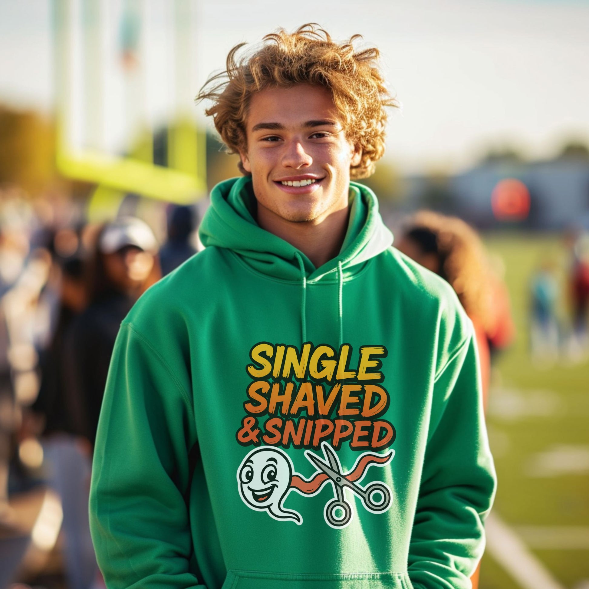 Single Shaved and Snipped Hoodie product