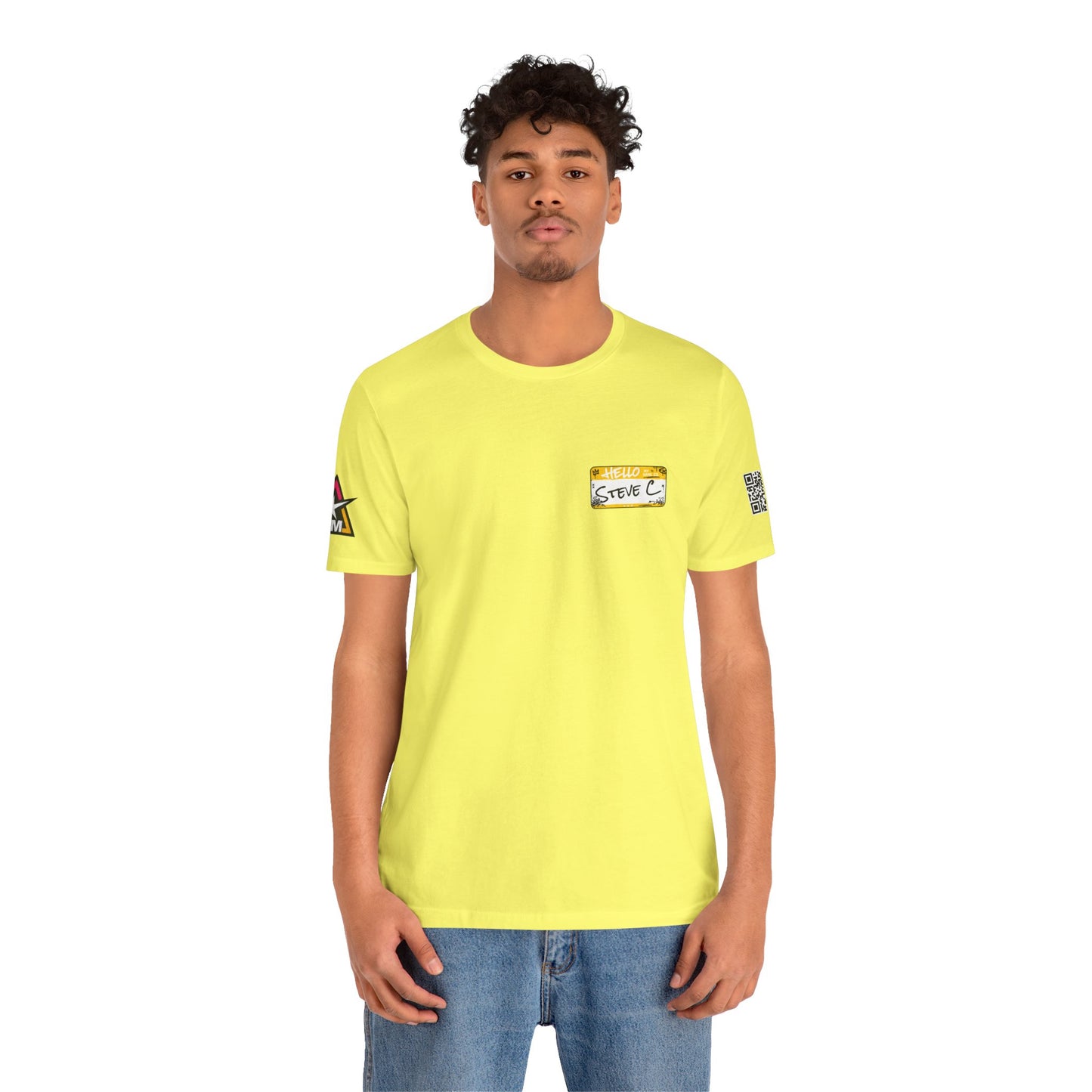Custom Name Tag – Personalized Streetwear Graphic Tee