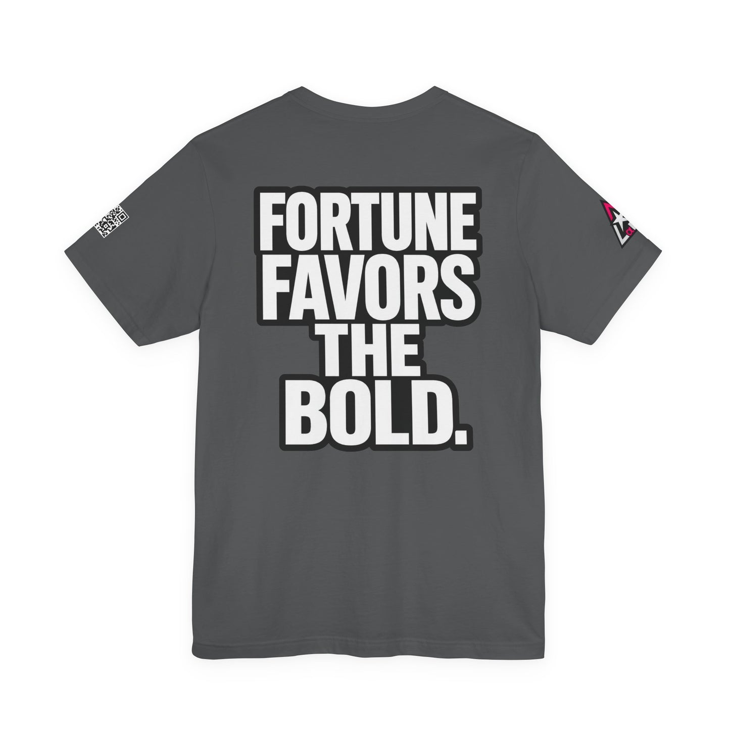 Fortune Favors the Bold – Motivational Streetwear Graphic Tee
