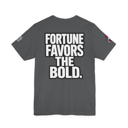 Fortune Favors the Bold – Motivational Streetwear Graphic Tee