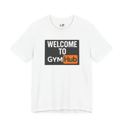 Welcome Gym Hub Obsession Tee – Unisex Streetwear Graphic Tee