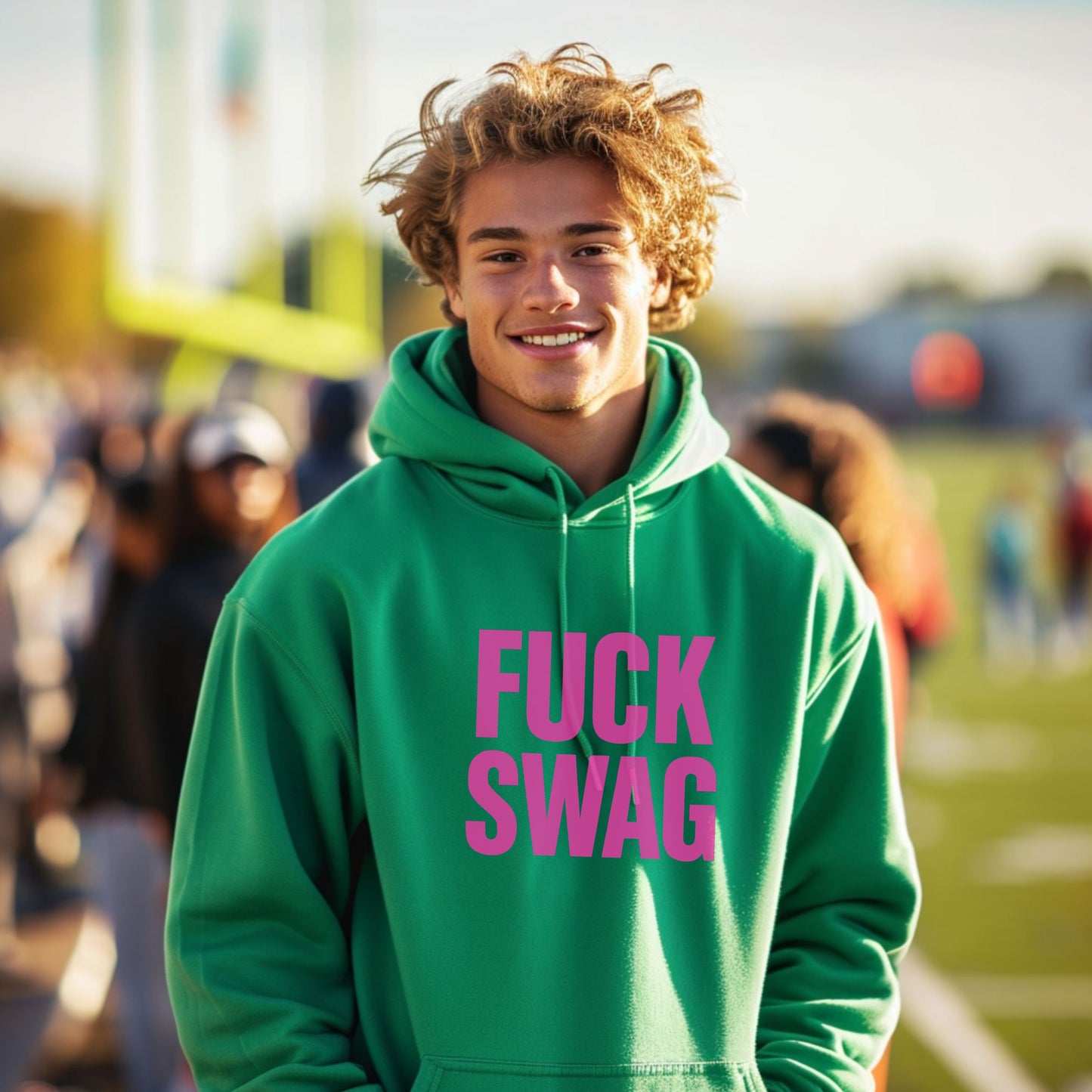 Bold Graphic Hoodie with Statement for Urban Style