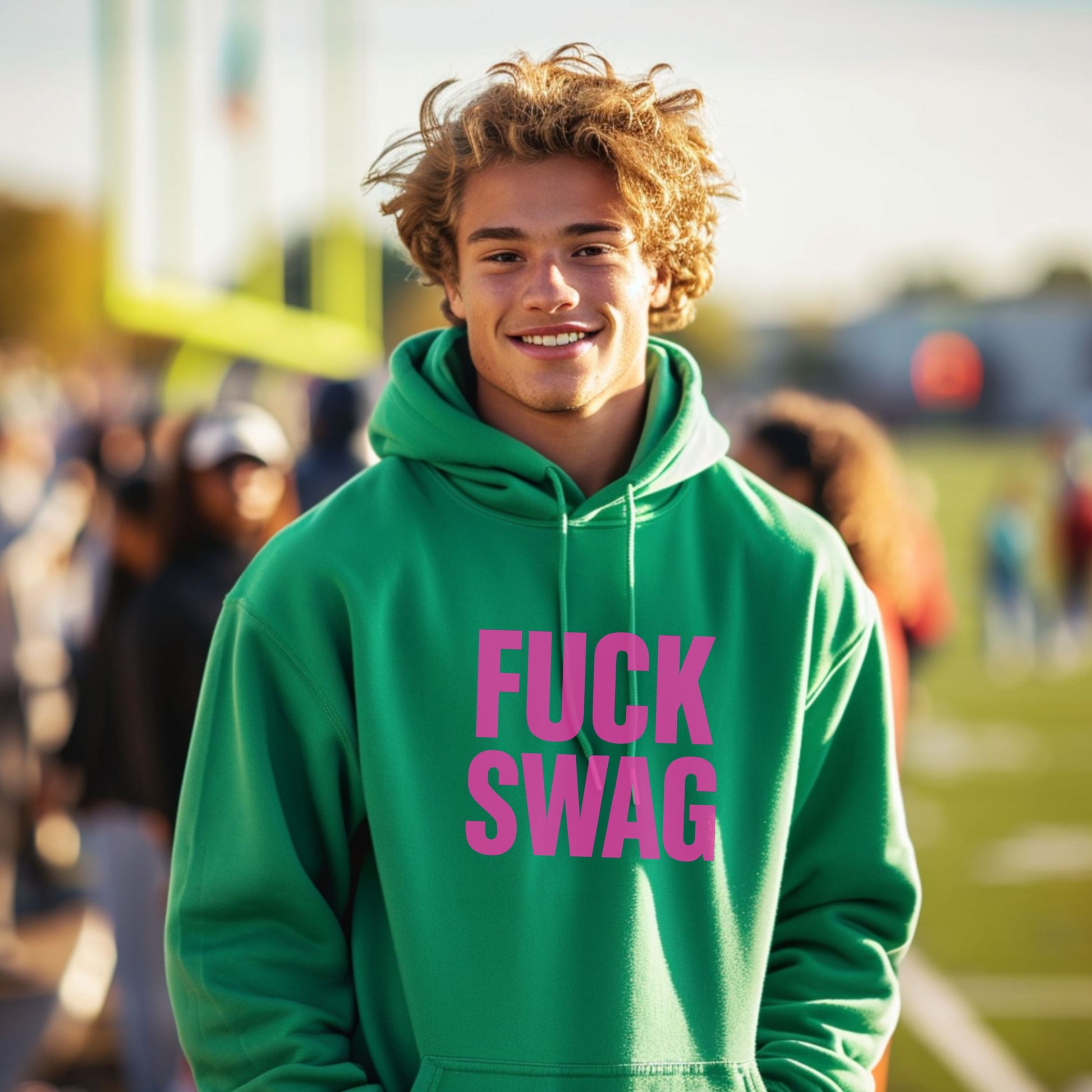 Bold Graphic Hoodie with Statement for Urban Style