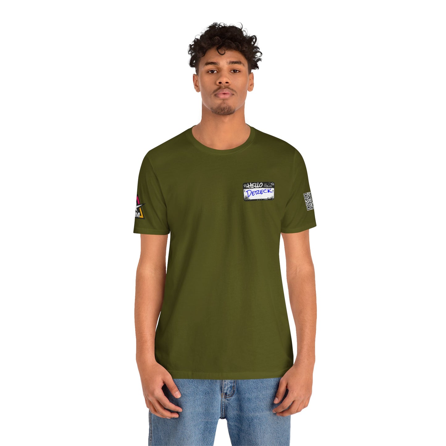 Custom Name Tag – Personalized Streetwear Graphic Tee