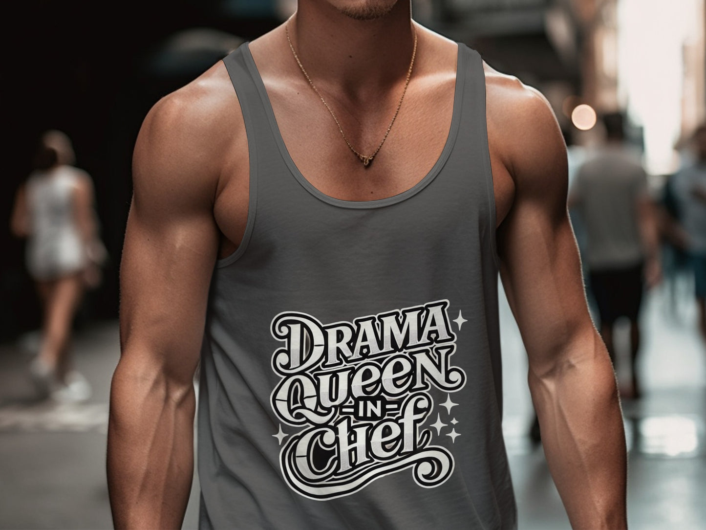 Drama Queen in Chef Graphic Tank Top product