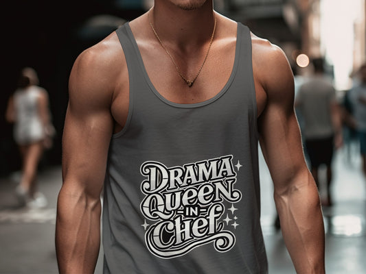 Drama Queen in Chef Graphic Tank Top product