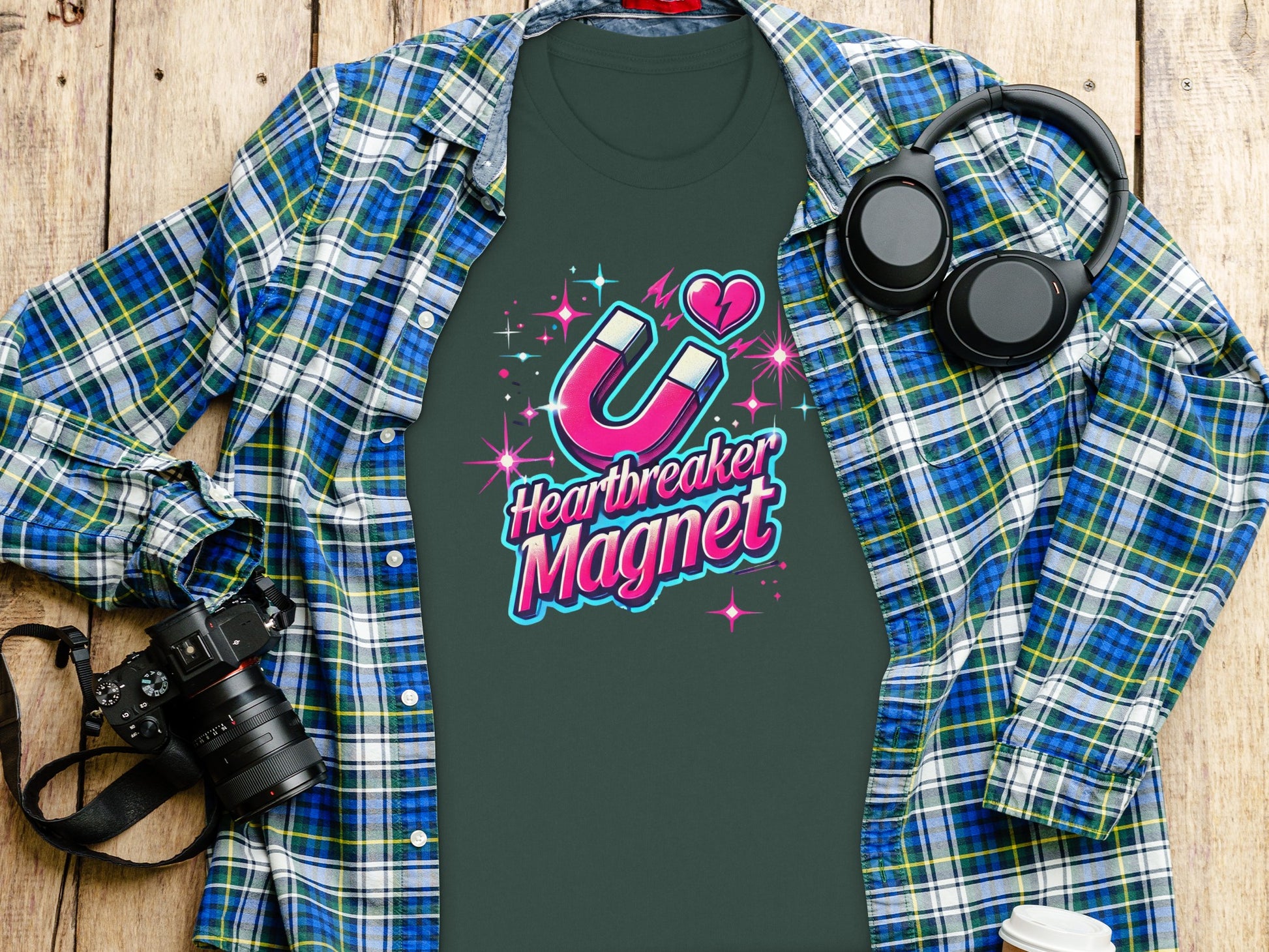 Heartbreaker Magnet Graphic Tee stylish shirt product