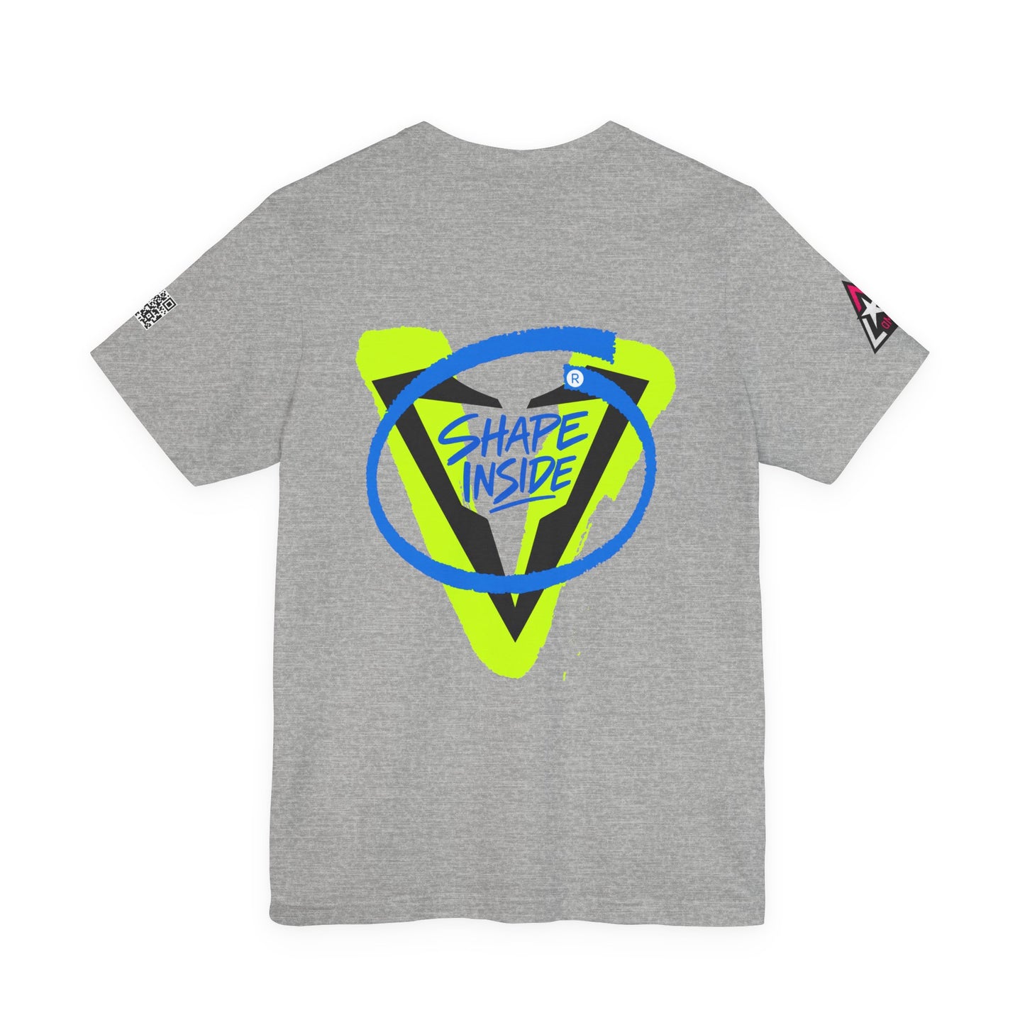 V-Shape Inside Graphic T-Shirt | Fitness Streetwear Tee | Gym & Bodybuilding Shirt